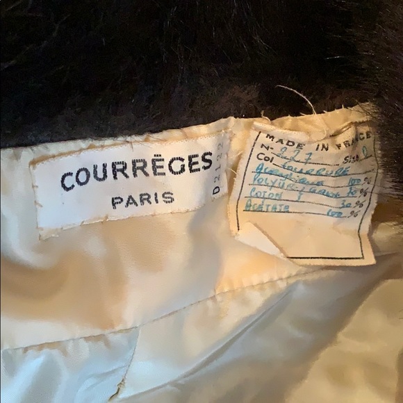 Courrèges Vintage Fur Coat - Picture 6 of 9